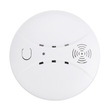 433Mhz Wireless Smoke Detector Can be Used Alone or With Alarm Wireless Smoke Sensor Detector Work With Security Alarm System Host
