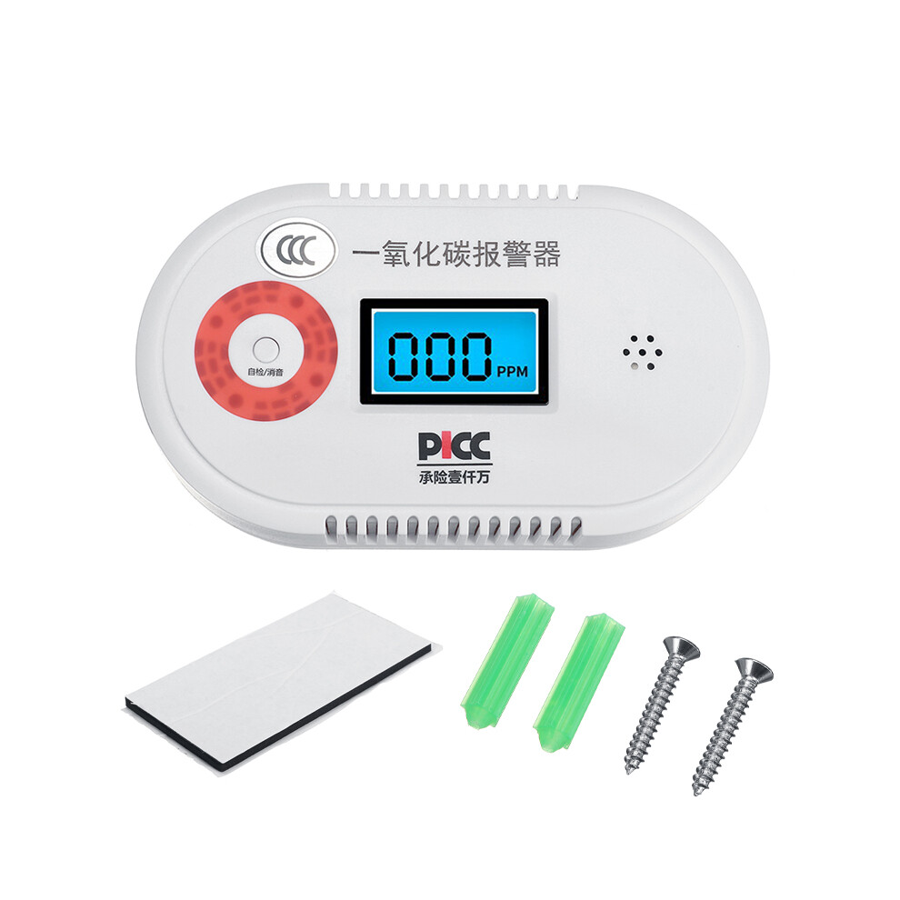 Smoke Alarm/Led Co Carbon Monoxide Detector Poisoning Gas Warning Sensor Monitor 825450407908