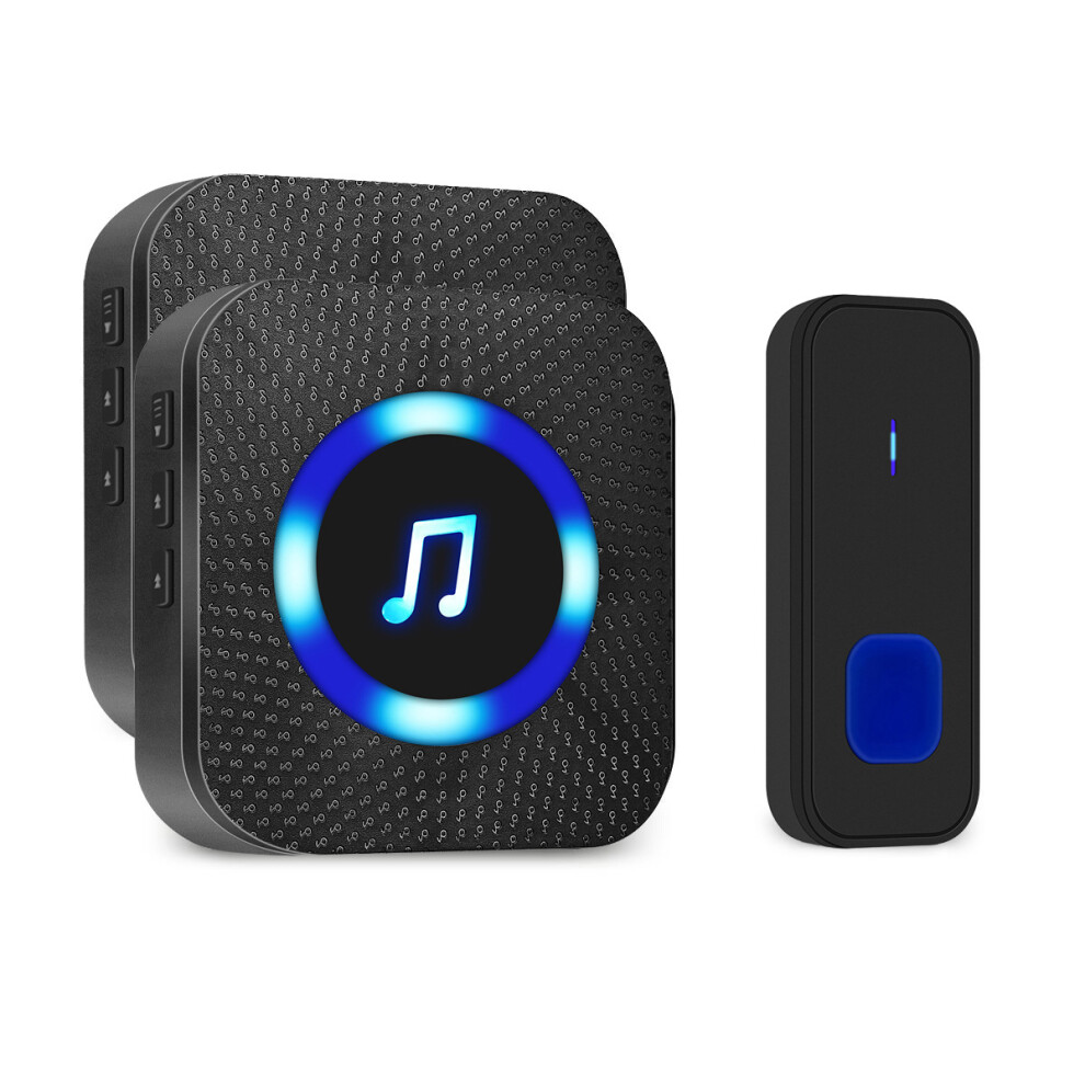 Wireless Door Bell Doorbell 300M Waterproof Wall Plug In 55 Loud Chime Led Flash 300028166840
