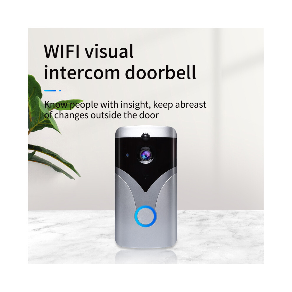 Wifi Doorbell M20 Smart Video Door Chime 720P Wireless Intercom Fir Alarm Ir Night Vision 166 Wide Angle Ip Camera 6900080305948