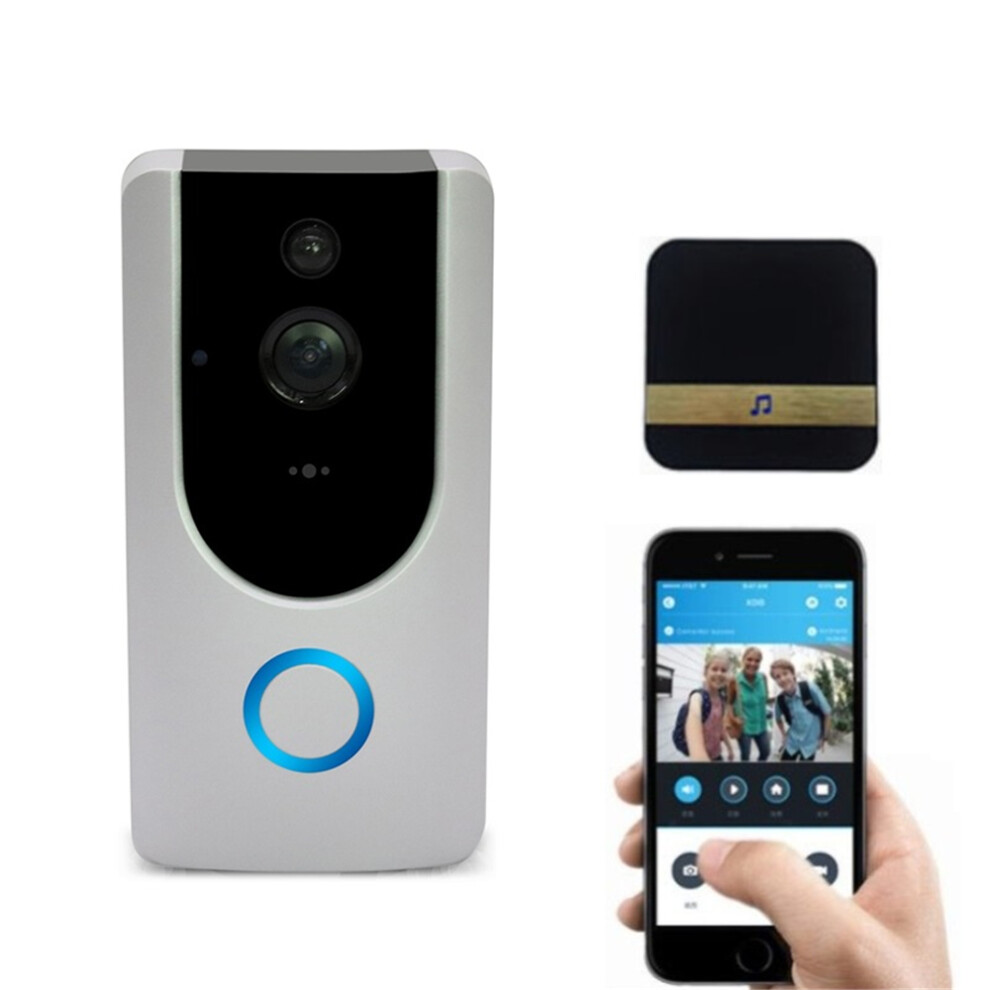 M2 Wireless 720P Smart Wifi Video Doorbell Door Phone Intercom With Dingdong Chime Pir Sensor Alarm Night Vision 300028038635