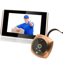 4.3 Pollici Schermo LCD Video Occhiello 4300E Digitale 2MP 1080P Visualizzatore di Porta Campanello Visione Notturna Campanello