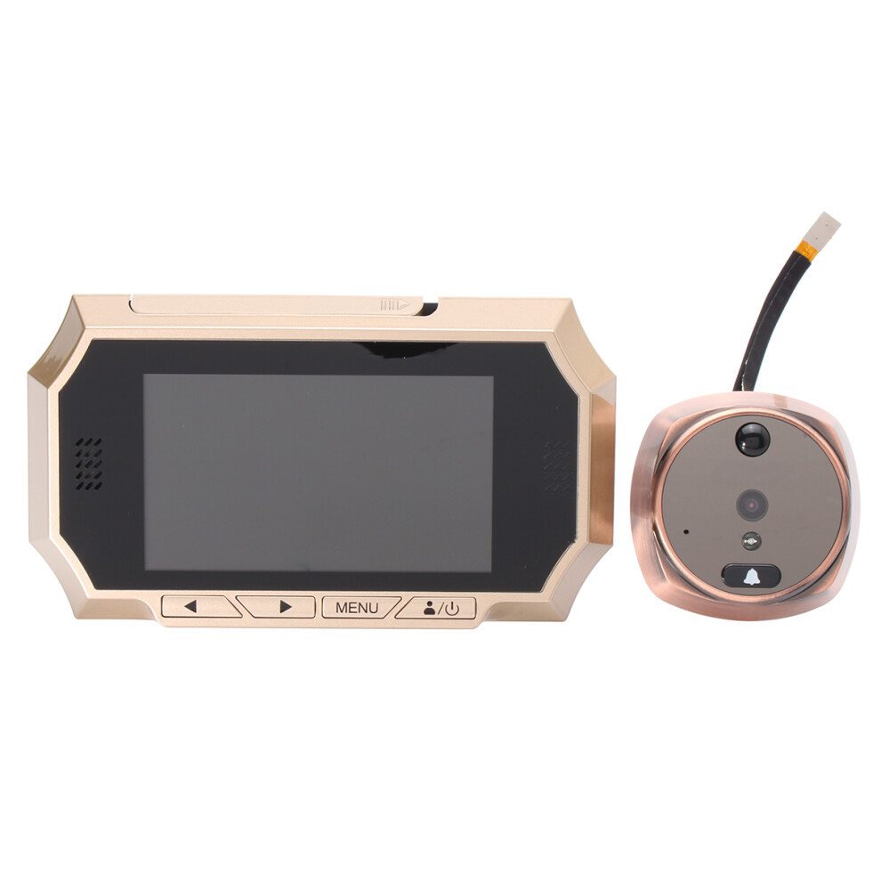 160 Degree View Digital Lcd Door Peephole Viewer Eye Doorbell Ir Camera Motion Detection Monitor 744110652864