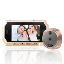 4.3 Pollici TFT LCD Schermo Digitale Occhiello Porta Telecamera Rilevamento Movimento PIR Campanello 160 Gradi