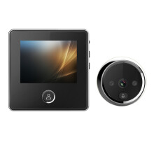 3 Pollici LCD 1MP 720P Telecamera a spioncino IR 180 giorni di autonomia Campanello video con memoria interna