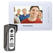 ENNIO SY819M11 Kit citofono video da 7 pollici TFT con 1 telecamera e 1 monitor visione notturna