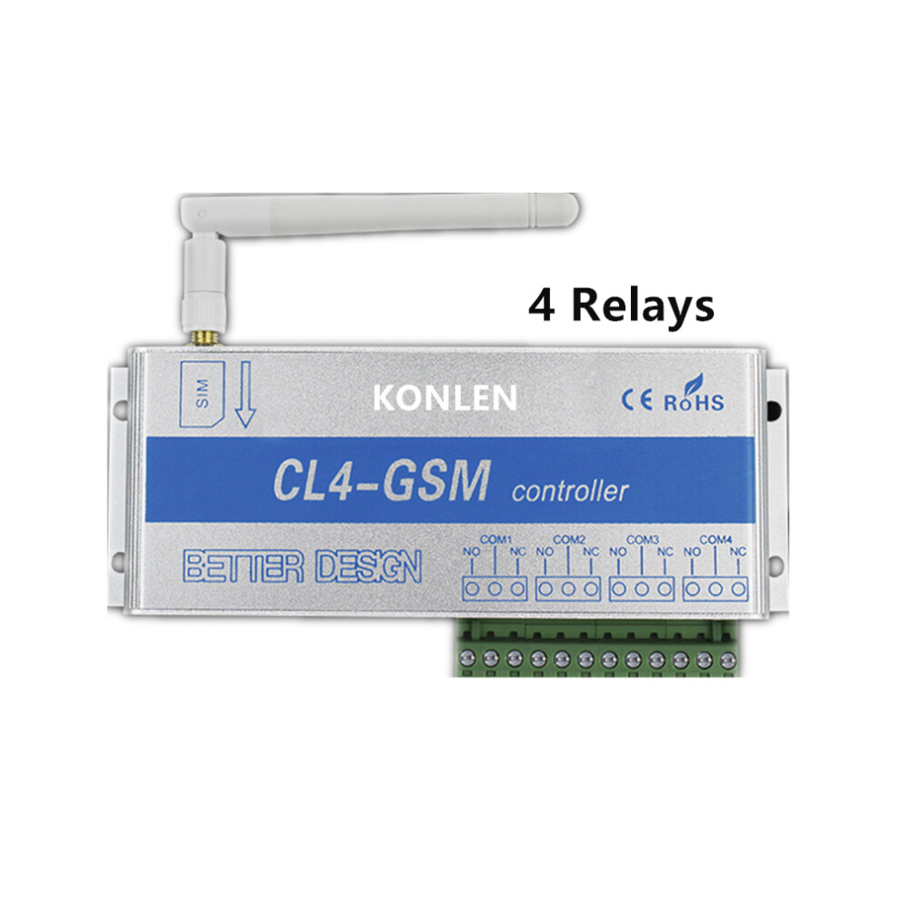 4 Relay Of Gsm Controller Sms Call Remote Control Switch 300028029848