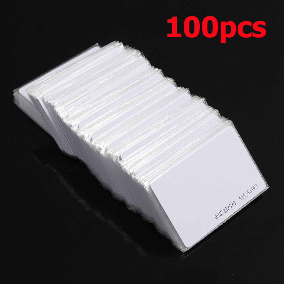 100Pcs Rfid 125Khz Proximity Door Control Entry Access Em Card 0.9Mm 637230573969