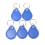 5Pcs 125KHz Portable Handheld ID Replicator Writer Copier Duplicator with 5 Tags 8