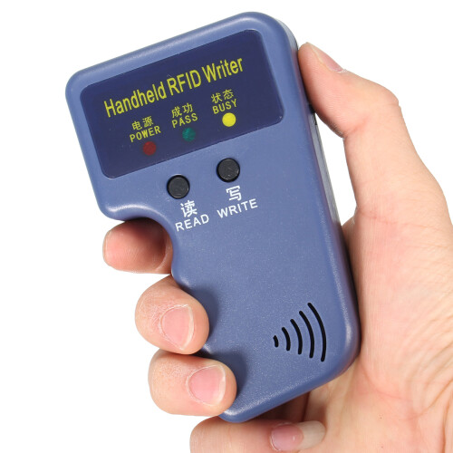 5Pcs 125KHz Portable Handheld ID Replicator Writer Copier Duplicator with 5 Tags 2