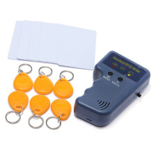RFID 125KHz EM4100 ID - Kartenkopierer mit 6 beschreibbaren Tags und 6 Karten