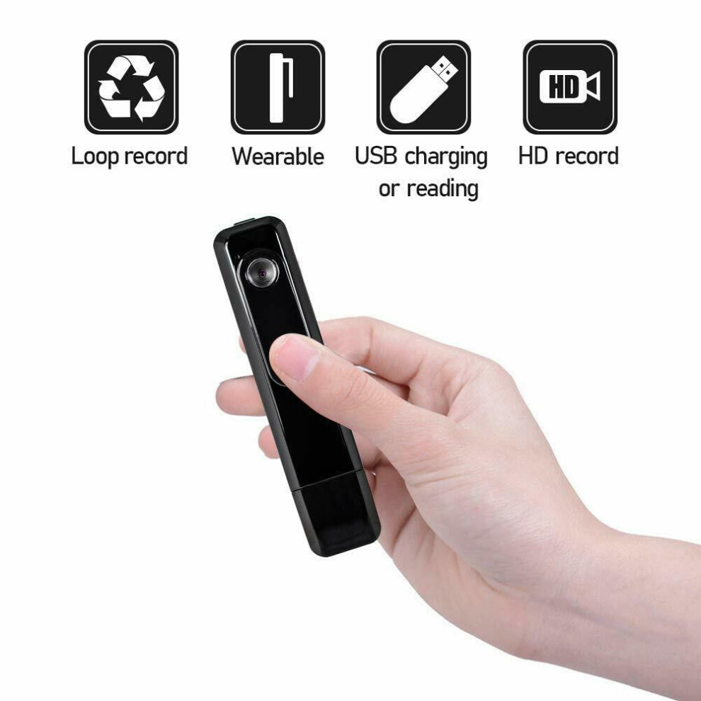 Hd 1080P Micros Camera Minis Loop Record Wearable Camera With Voice Video Recorder 811617123392