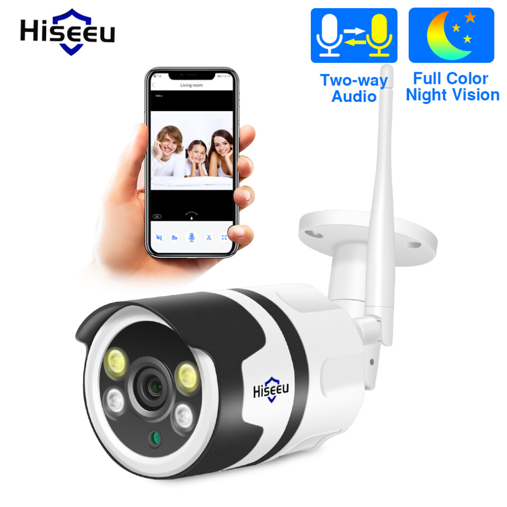 Hiseeu Wireless Cctv System 720P 1080P 2Mp Nvr Ip Ir-Cut Outdoor Cctv Camera Ip Security System Video Surveillance Kit 612046728703