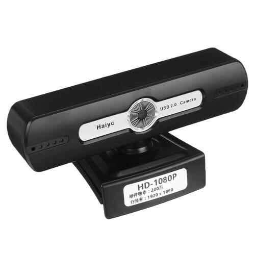 HD 1080P Laptop PC Desktop Camera USB 2.0 Webcam Videochiamata WebCam Microfono 2