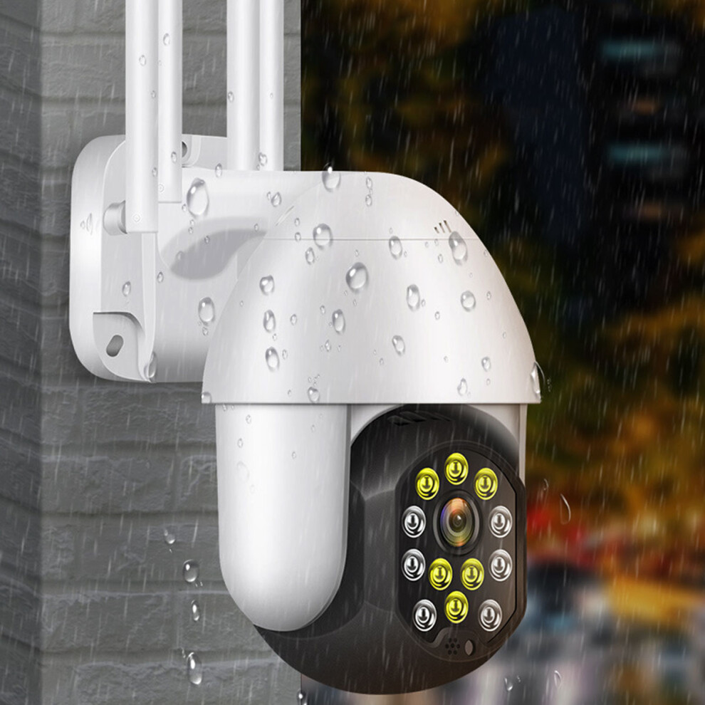 Wireless Ip66 Camera Wifi 1080P Security Outdoor Night Vision 12 Led Monitoring 605734981900