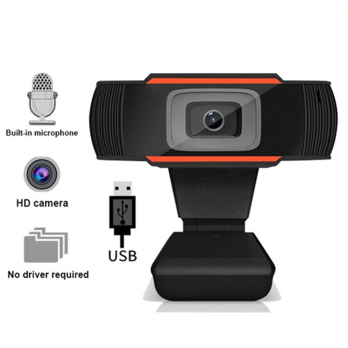 HD Webcam Autofocus PC Web USB Camera per Videoconferenze con Microfono 2