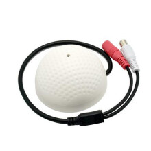 100 Metri Quadrati Mini CCTV Sicurezza Sorveglianza Microfono Ingresso Audio