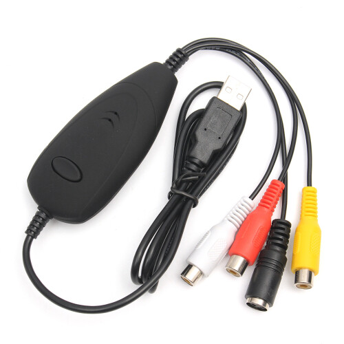 EZCAP USB Video Capture Audio Grabber VHS TV Game Player per PC DVD Maker 2