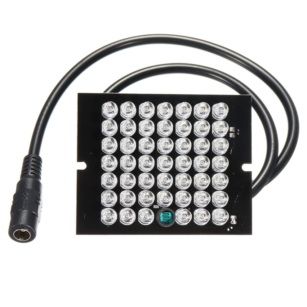 Dc 12V 48Led Ir 940Nm Night Vision Infra Illuminator Board For Cctv Home Security Camera Light/Red 6901619299189