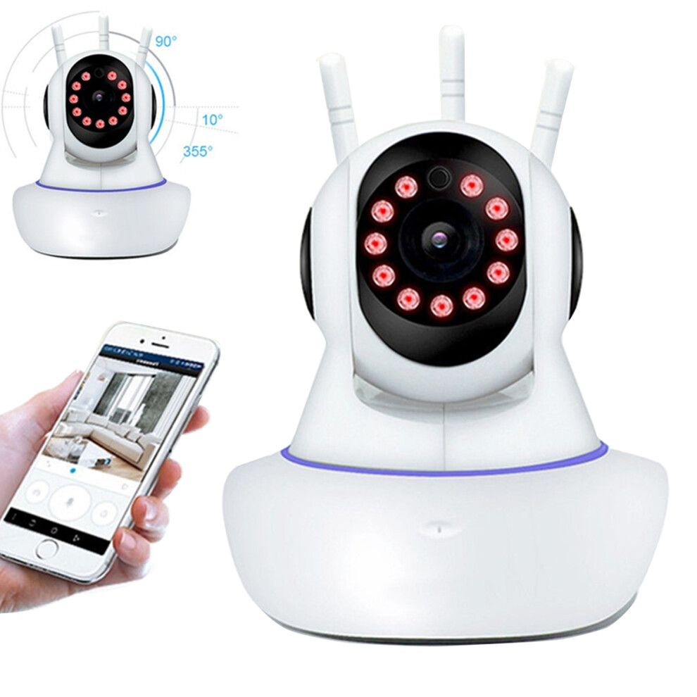 1080P 360 Panoramic Wireless Wifi Security Ip Camera Monitor Night Vision Cctv 300742240543
