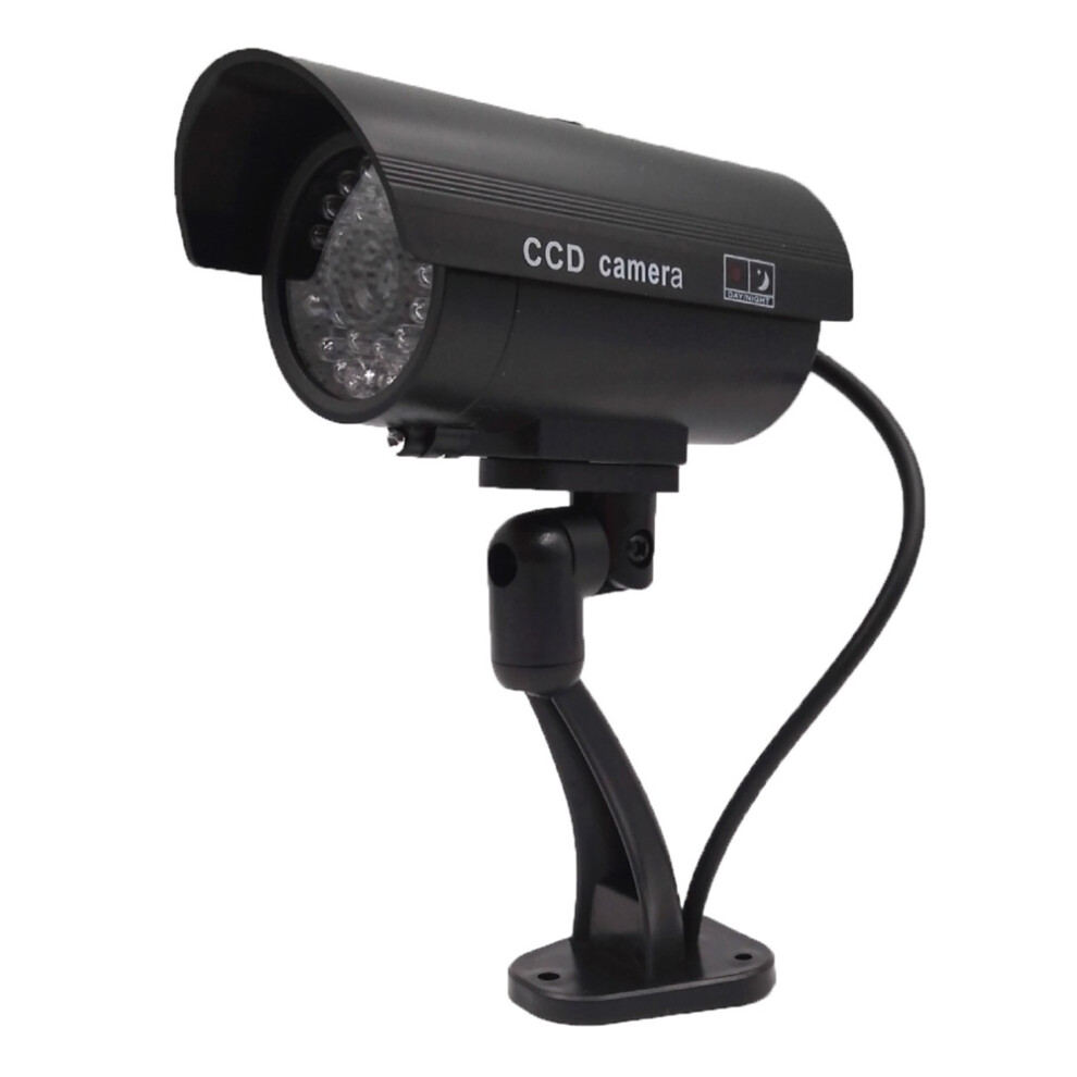 Waterproof Dummy Cctv Ccd Bullet Camera With Flashing Led Light Outdoor Fake Simulation Camera 6900317261948