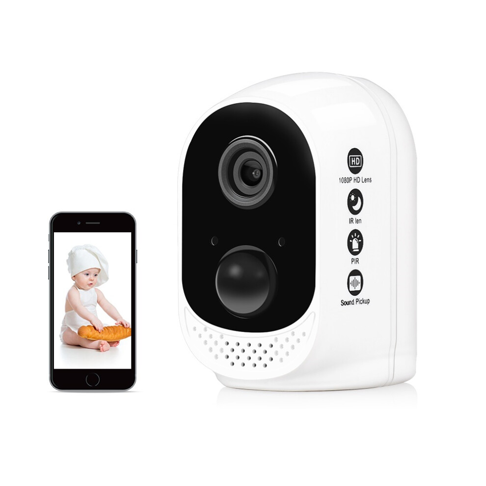 Hiseeu Rechargeable Battery Powered Wifi Ip Camera Wireless 1080P Pir Alarm Cctv Home Security Cam 300028183014