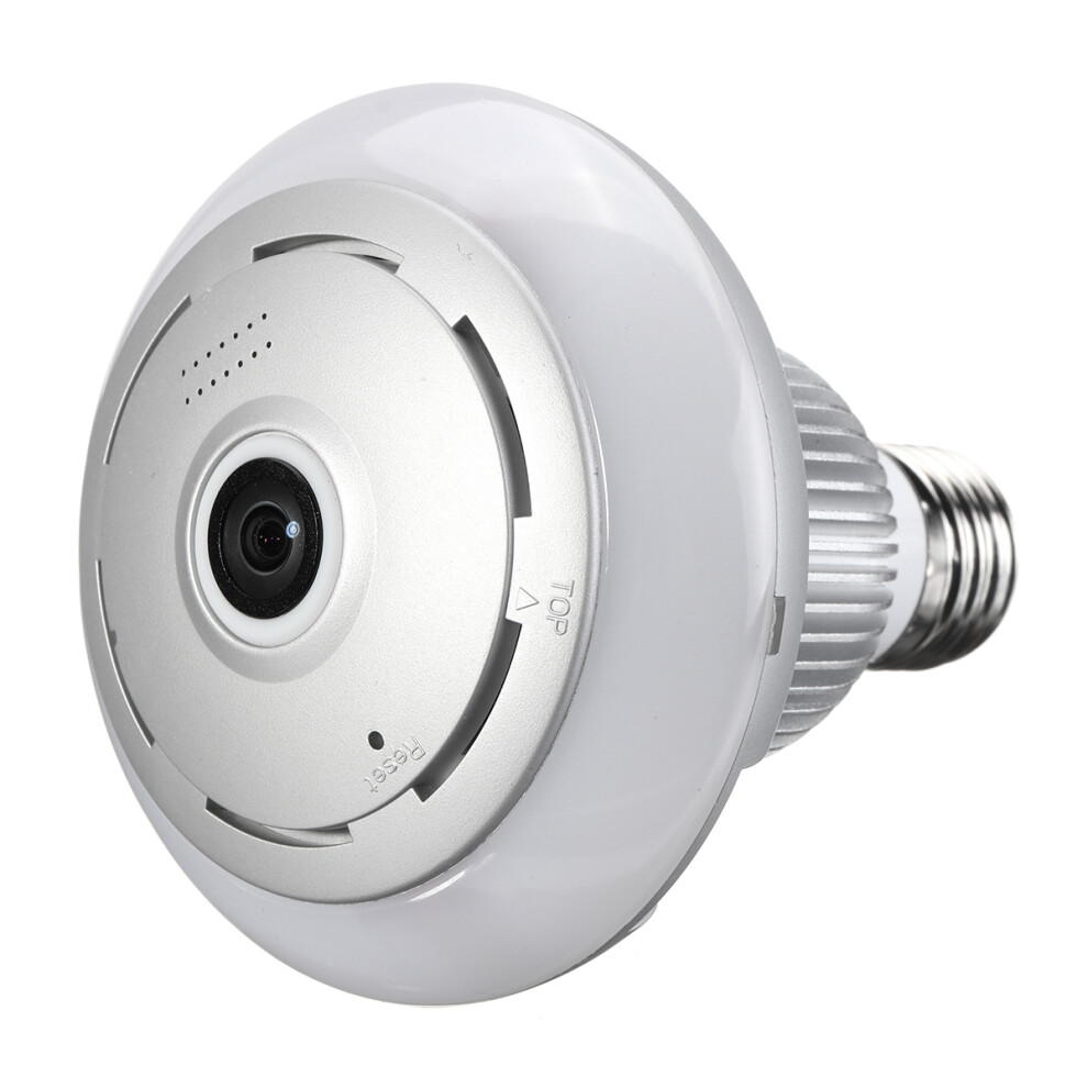 360 Wifi Wireless Panoramic 960P Fisheye Light Bulb Ip Camera Lamp App Control 6926646654503