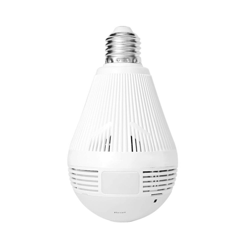 Hiseeu 960P 1.3Mp Bulb Light Wireless Ip Camera Panoramic Vr Cctv Home Security Wifi Camera 3796737157434