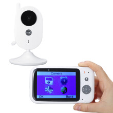 3.5 inch Draadloze TFT LCD Baby Monitor Camera 2 - Weg Communicatie Nachtzicht Video Audio