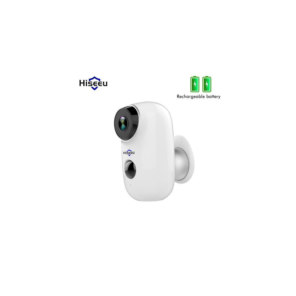 Hiseeu C10 1080P Rechargeable Battery Cctv Wifi Ip Camera Outdoor Ip65 Security Camera Pir Motion Alarm 3796736916582
