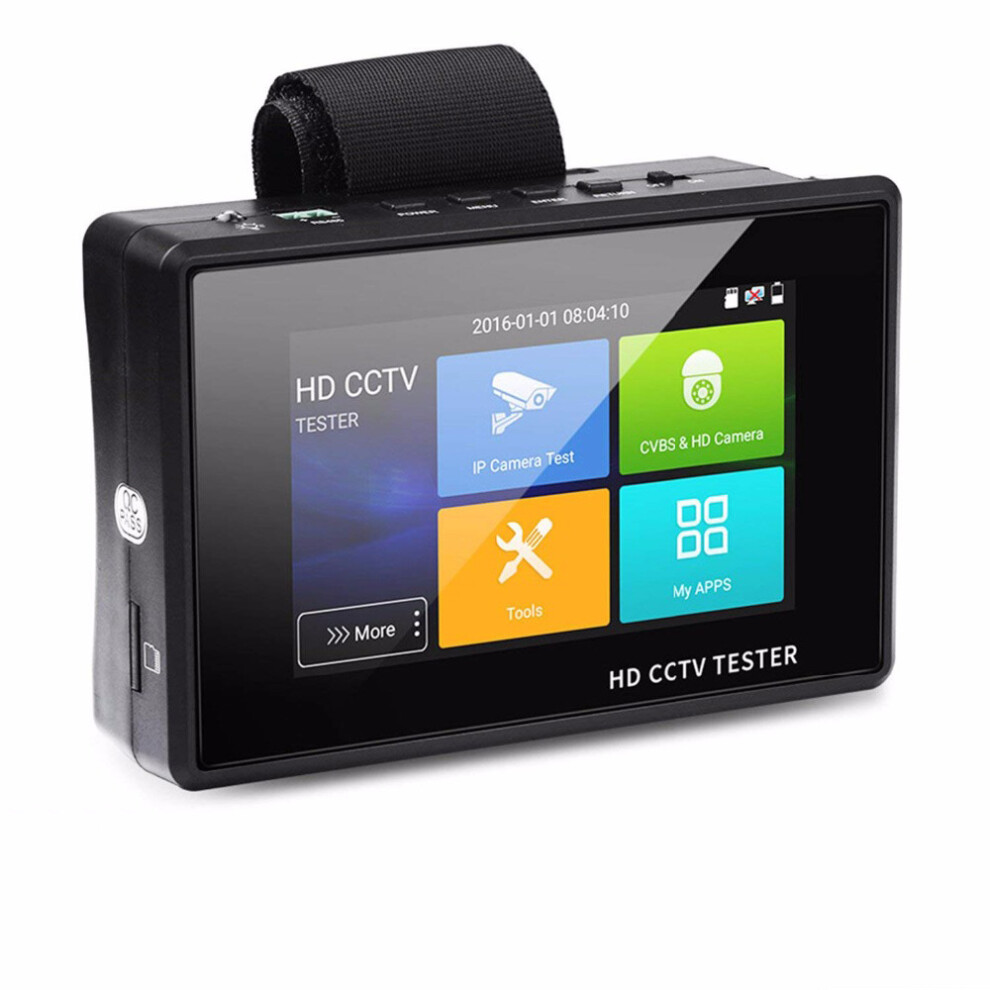 4 Inch 4K H265 H264 Ip Camera Tester 8Mp Ahd/Tvi / Cvi Cvbs Cctv Monitoring Tester Ptz Controller Rapid Onvif Ipc Tester Poe 744759147677
