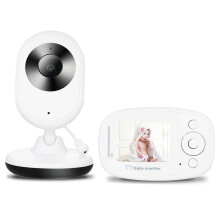 2.4 Inch LCD Baby Huisdier Monitor Draadloze Digitale 2 - Weg Audio Video Camera Beveiligingsmonitor