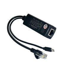 ESCAM 2.5KV Anti - interferentie Power Over Ethernet 48V naar 5V 2.4A 12W Actieve POE Splitter Micro USB Plug voor Raspberry Pi CCTV Voedingssplitt