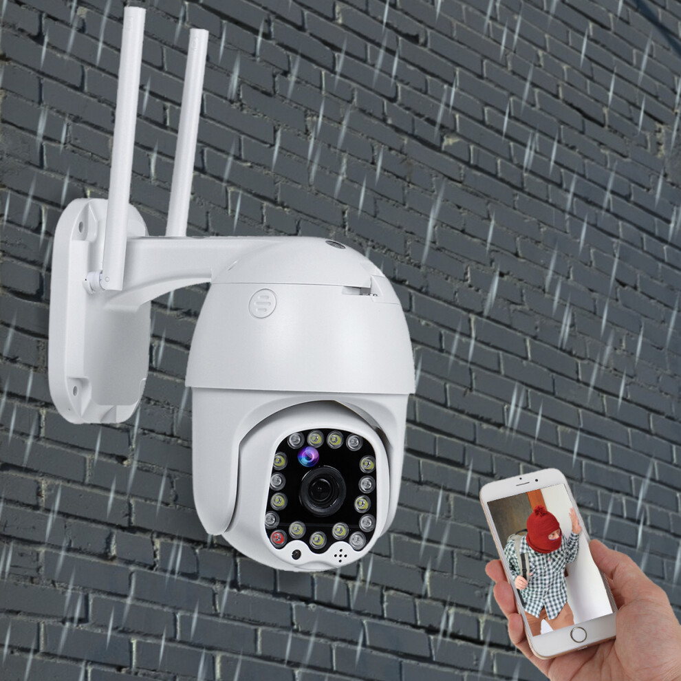 1080P 2Mp Ptz Wifi Ip Camera Security 17Led Cctv Auto Tracking Outdoor Waterproof 6900062833339