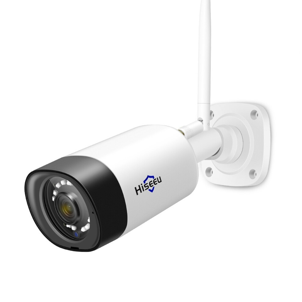 Hiseeu Hd 1080P Wireless Outdoor Security Ip Camera Weatherproof 2Mp Bullet Ip Wifi Outdoor Camera For Hiseeu Cctv Camera System 6901249899179