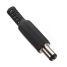 2.1 X 5.5mm Spina Maschio DC Adattatore Connettore Jack per Telecamera CCTV