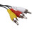 3.5mm Jack Plug naar 3 RCA Adapter Kabel Audio Video Kabel 6