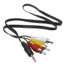 3.5mm Jack Plug naar 3 RCA Adapter Kabel Audio Video Kabel