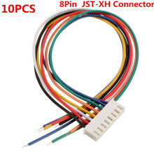 Excellway 7S1P 10PCS 8Pin 7S Maschio/Femmina Terminale Cavo Bilanciamento Caricatore