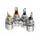 4PCS RCA Terminals Audio Chassis Paneelmontage Socket Connector 6