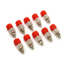 Wendao JS-910A AC/DC connettori adattatori per terminali di cablaggio 4mm 10 pezzi