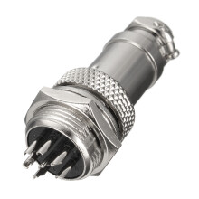 Excellway GX16 connettore circolare maschio e femmina da 16 mm a 7 pin per cavi