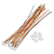 Excellway 10 set di connettori mini micro JST 1.5 mm ZH a 4 pin con cavi di 150 mm
