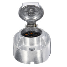 HT3004 7 - Pins 12V Stekker Socket Adapter Converter Aanhangwagen Trekhaak Socket