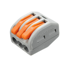 Excellway ET25 Blocco Terminale a Molla 3 Pin 10 Pezzi Connettori per Cavi Elettrici