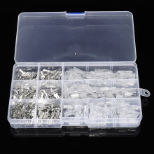270Pezzi Connettori Rapidi a Crimpatura Maschio Femmina a Spade Terminali di Cablaggio 2.8mm 4.8mm 6.3mm