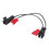 2PCS Luidsprekerharness Adapters Luidsprekerconnector Harness Adapter 72 - 4568 3