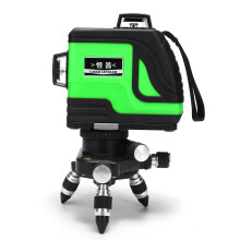 Laserwaterpas 12 lijnen groen zelfnivellerend verticaal horizontaal 3D nivelleergereedschap 4000mAh lithium opladen