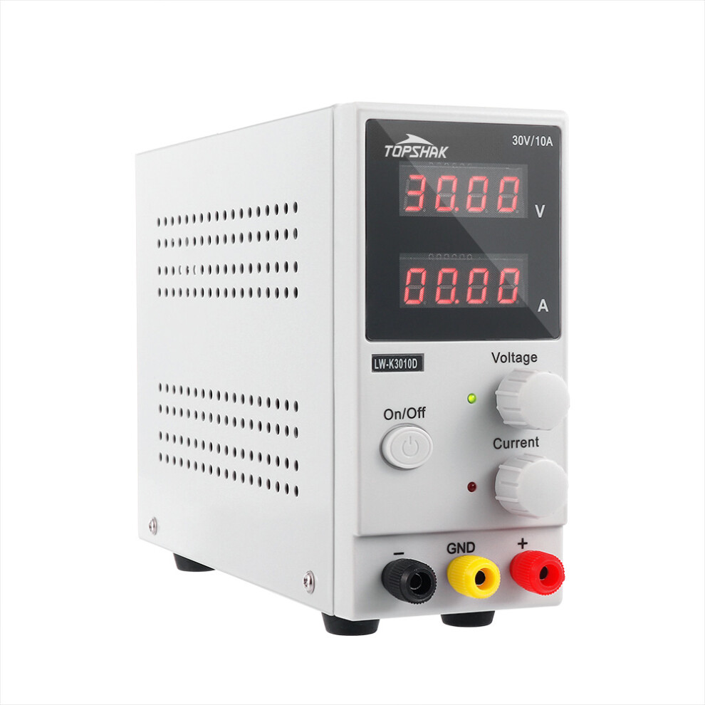 Topshak K3010d 4 Digits Led Display 110V/220V 30V 10A Adjustable Dc Power Supply Switching Regulated Power Supply 3345535908788