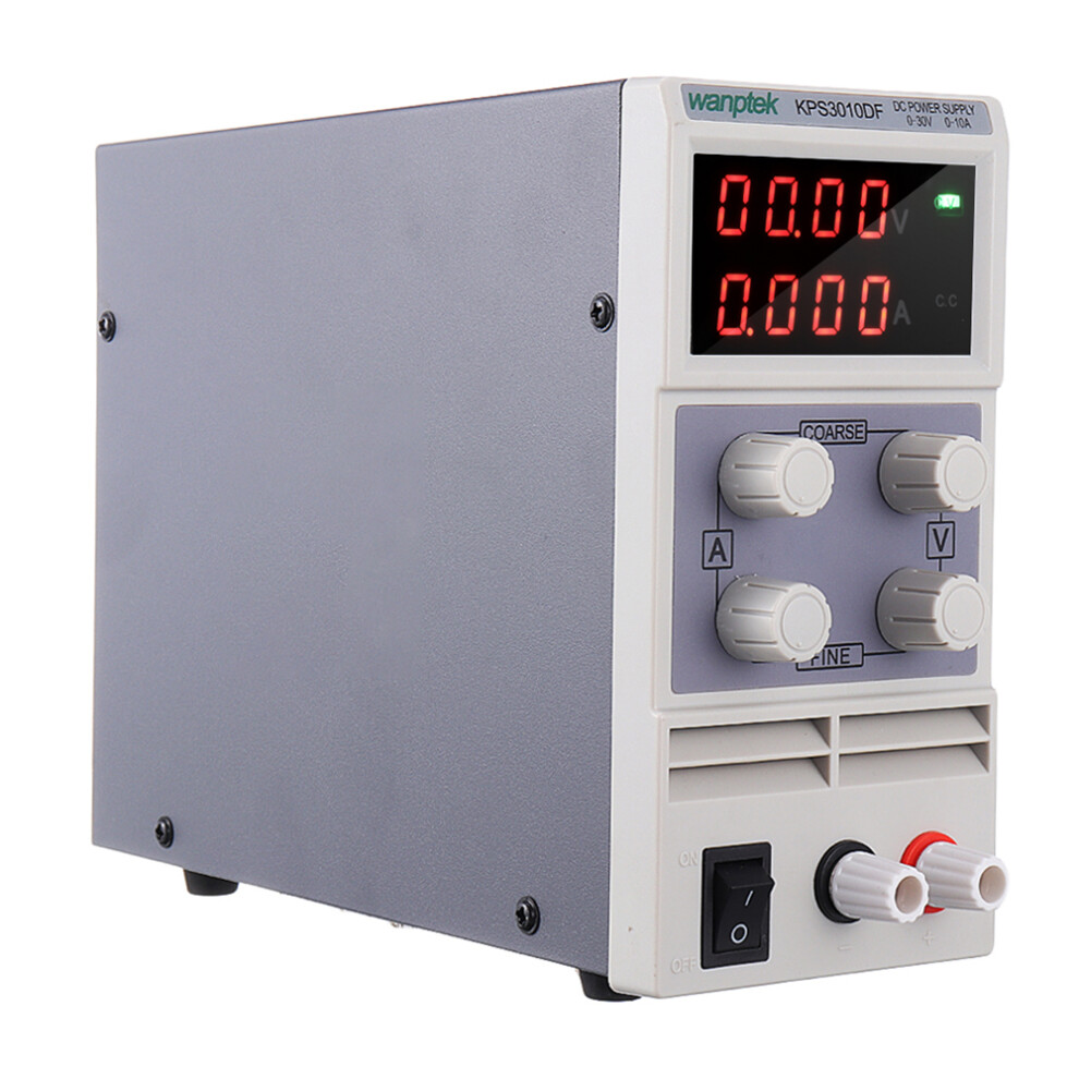 Wanptek Kps3010df 0-30V 0-10A 110V/220V Adjustable Dc Power Supply Led 4 Digits Display Regulated Power Supply 6900040575336